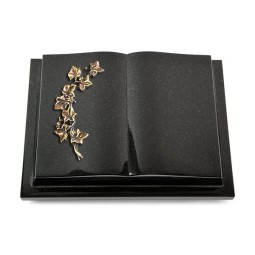 Grabbuch Livre Podest/Indisch Black Efeu (Bronze)