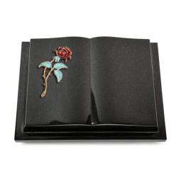 Grabbuch Livre Podest/Indisch Black Rose 2 (Color)