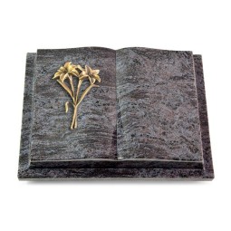 Grabbuch Livre Podest/Orion Lilie (Bronze)