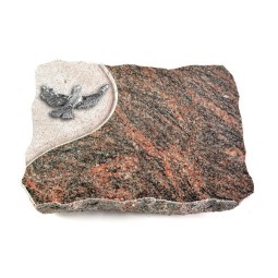 Grabplatte Himalaya Folio Taube (Alu)