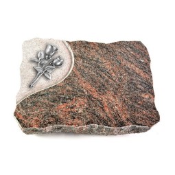 Grabplatte Himalaya Folio Rose 11 (Alu)