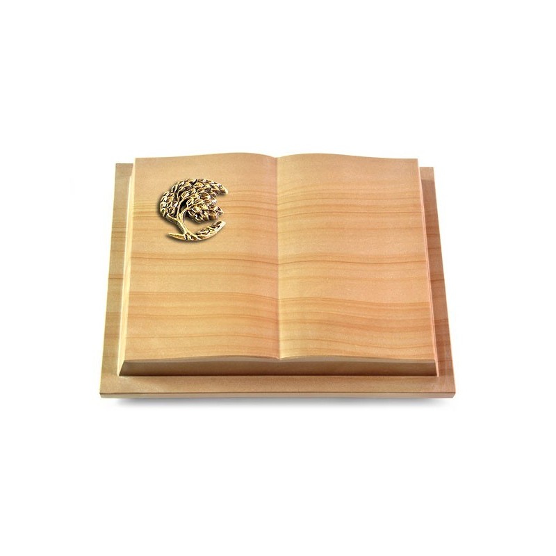 Grabbuch Livre Podest/Woodland Baum 1 (Bronze)