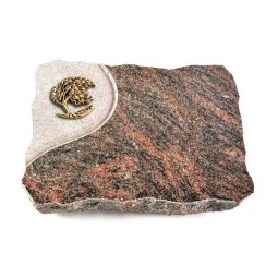 Grabplatte Himalaya Folio Baum 1 (Bronze)