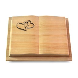 Grabbuch Livre Podest/Woodland Herzen (Bronze)