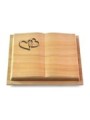 Grabbuch Livre Podest/Woodland Herzen (Bronze)