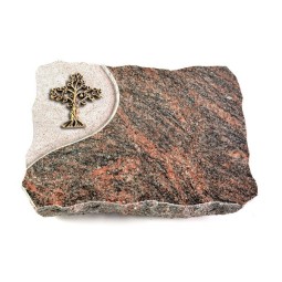 Grabplatte Himalaya Folio Baum 2 (Bronze)