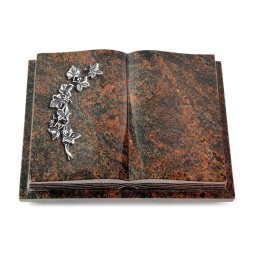 Grabbuch Livre Podest Folia/Aruba Efeu (Alu)