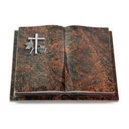 Grabbuch Livre Podest Folia/Aruba Kreuz 1 (Alu)