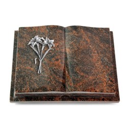 Grabbuch Livre Podest Folia/Aruba Lilie (Alu)