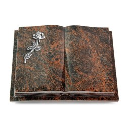 Grabbuch Livre Podest Folia/Aruba Rose 7 (Alu)