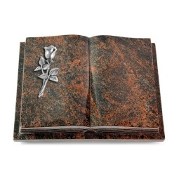 Grabbuch Livre Podest Folia/Aruba Rose 8 (Alu)