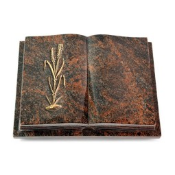 Grabbuch Livre Podest Folia/Aruba Ähren 2 (Bronze)