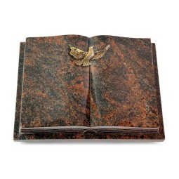 Grabbuch Livre Podest Folia/Aruba Taube (Bronze)