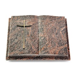 Grabbuch Livre Podest Folia/Himalaya Kreuz 2 (Bronze)