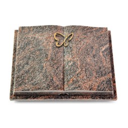 Grabbuch Livre Podest Folia/Himalaya Papillon (Bronze)