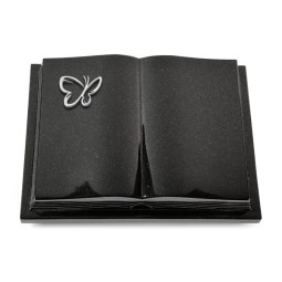 Grabbuch Livre Podest Folia/Indisch Black Papillon (Alu)