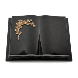 Grabbuch Livre Podest Folia/Indisch Black Gingozweig 2 (Bronze)
