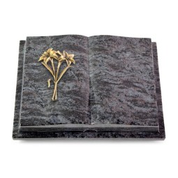 Grabbuch Livre Podest Folia/Orion Lilie (Bronze)