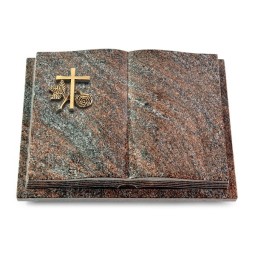 Grabbuch Livre Podest Folia/Paradiso Kreuz 1 (Bronze)