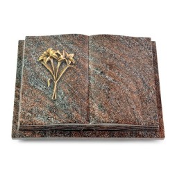 Grabbuch Livre Podest Folia/Paradiso Lilie (Bronze)