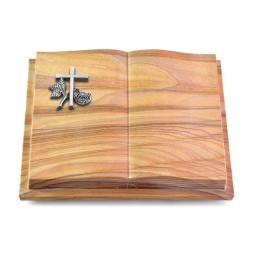 Grabbuch Livre Podest Folia/Rainbow Kreuz 1 (Alu)