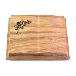 Grabbuch Livre Podest Folia/Rainbow Rose 1 (Bronze)