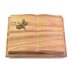 Grabbuch Livre Podest Folia/Rainbow Rose 3 (Bronze)