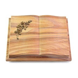Grabbuch Livre Podest Folia/Rainbow Rose 5 (Bronze)
