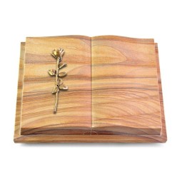 Grabbuch Livre Podest Folia/Rainbow Rose 12 (Bronze)