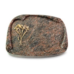 Grabbuch Papyros/Himalaya Lilie (Bronze)