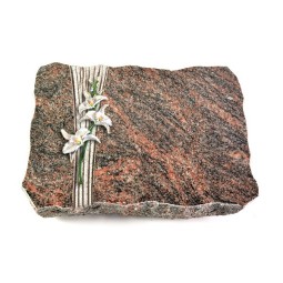 Grabplatte Himalaya Strikt Orchidee (Color)