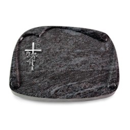 Grabbuch Papyros/Orion Kreuz/Rose (Alu)