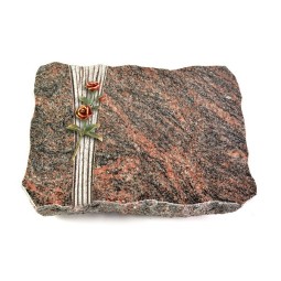 Grabplatte Himalaya Strikt Rose 6 (Color)