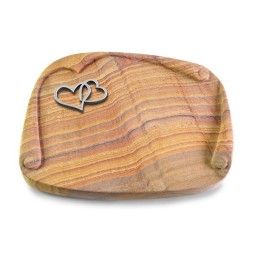 Grabbuch Papyros/Rainbow Herzen (Alu)