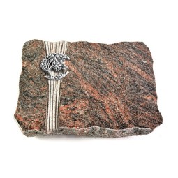 Grabplatte Himalaya Strikt Baum 1 (Alu)