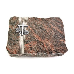 Grabplatte Himalaya Strikt Kreuz 1 (Alu)