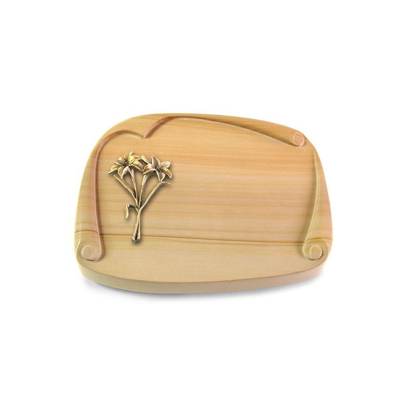 Grabbuch Papyros/Woodland Lilie (Bronze)