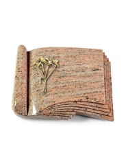 Grabbuch Prestige/Raw Silk Lilie (Bronze)
