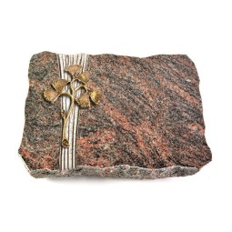 Grabplatte Himalaya Strikt Gingozweig 1 (Bronze)