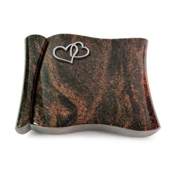 Grabbuch Voltaire/Aruba Herzen (Alu)