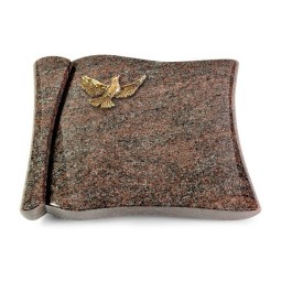 Grabbuch Voltaire/Paradiso Taube (Bronze)