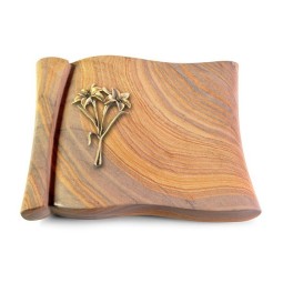 Grabbuch Voltaire/Rainbow Lilie (Bronze)