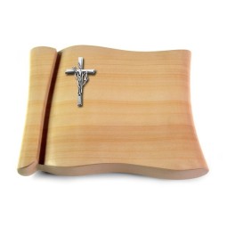 Grabbuch Voltaire/Woodland Kreuz/Ähren (Alu)