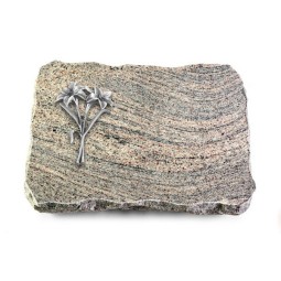 Grabplatte Juparana/Pure Lilie (Alu)