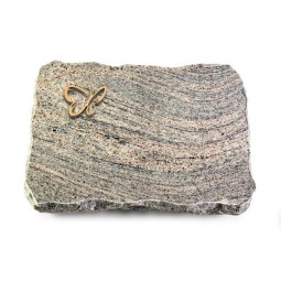 Grabplatte Juparana/Pure Papillon (Bronze)