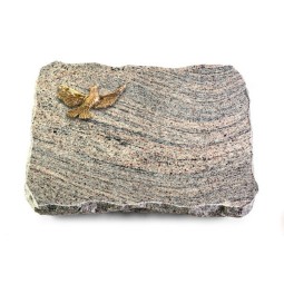 Grabplatte Juparana/Pure Taube (Bronze)