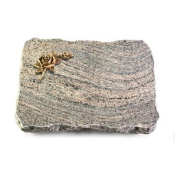 Grabplatte Juparana/Pure Rose 1 (Bronze)