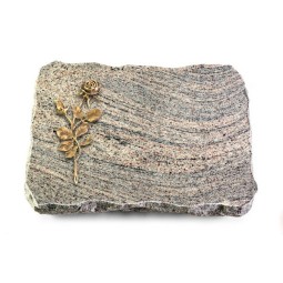 Grabplatte Juparana/Pure Rose 13 (Bronze)