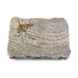 Grabplatte Juparana/Delta Rose 1 (Bronze)