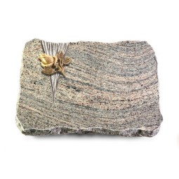 Grabplatte Juparana/Delta Rose 3 (Bronze)